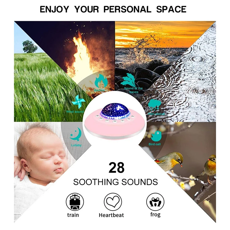 The Cheapest white noise machine with app sleep instrument white noise generator