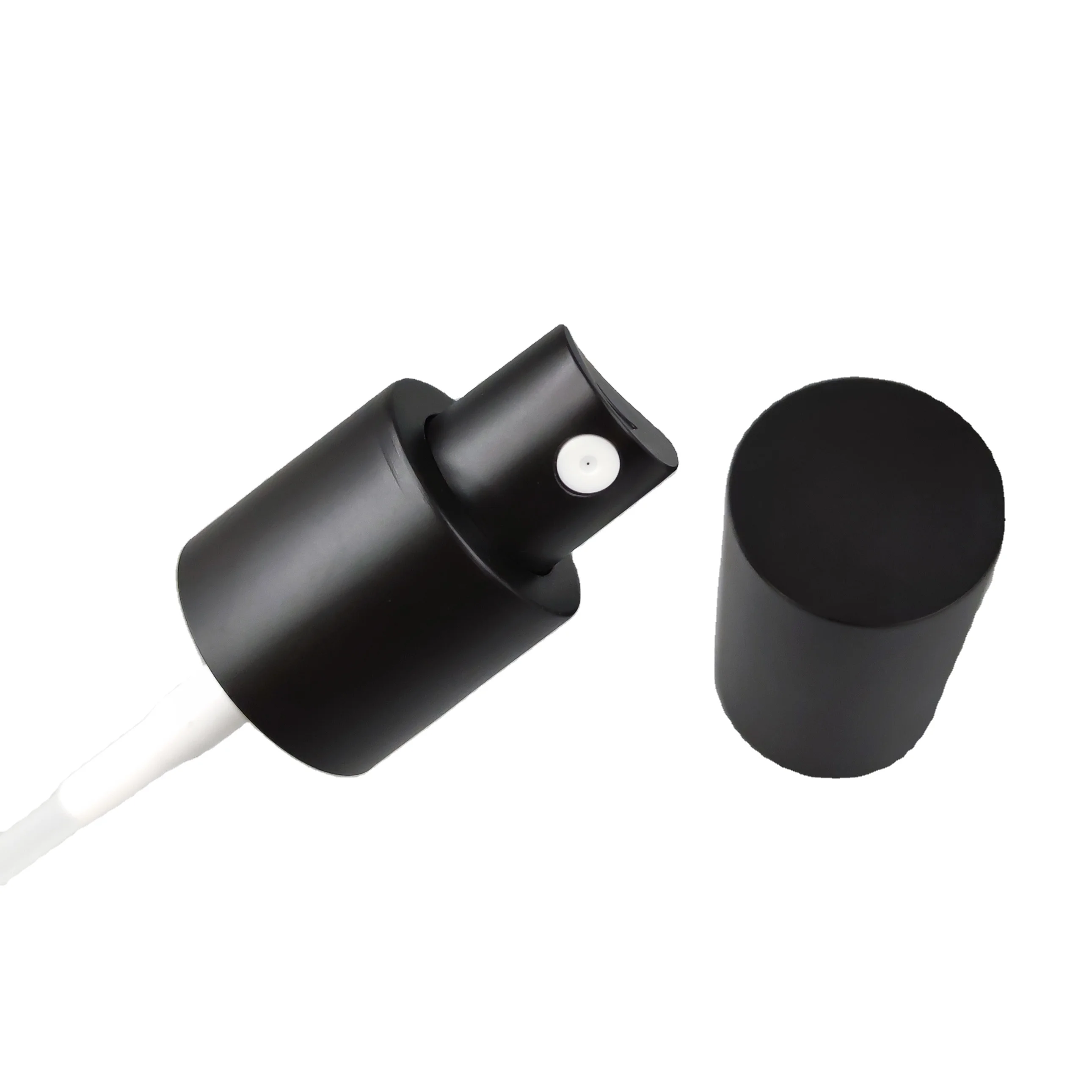 wholesale 18/410  20/410  customized black sand blasting fine mist sprayer pump spray caps Perfume Sprayer  for bottles