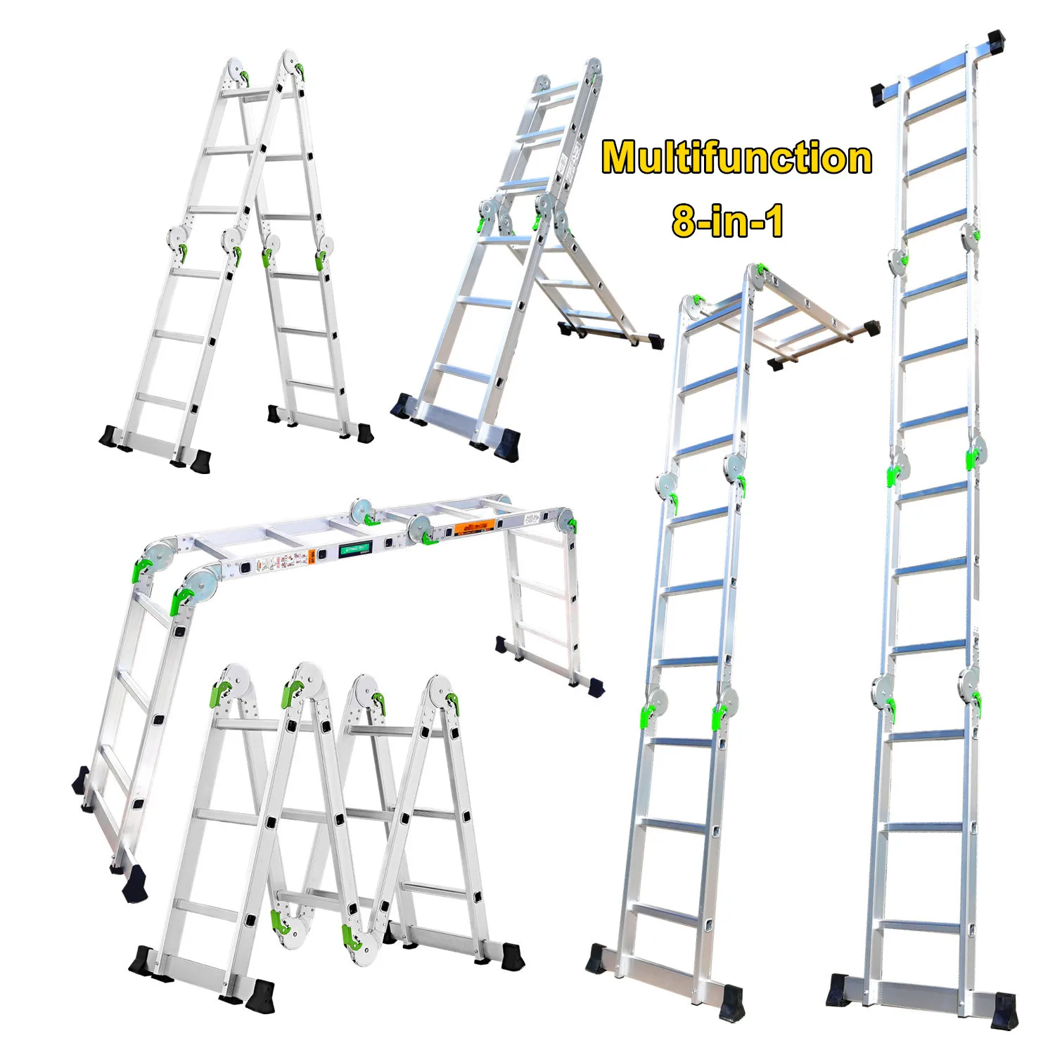 Factory New Design Easy Operation Aluminum Folding Ladder Household Step Ladder