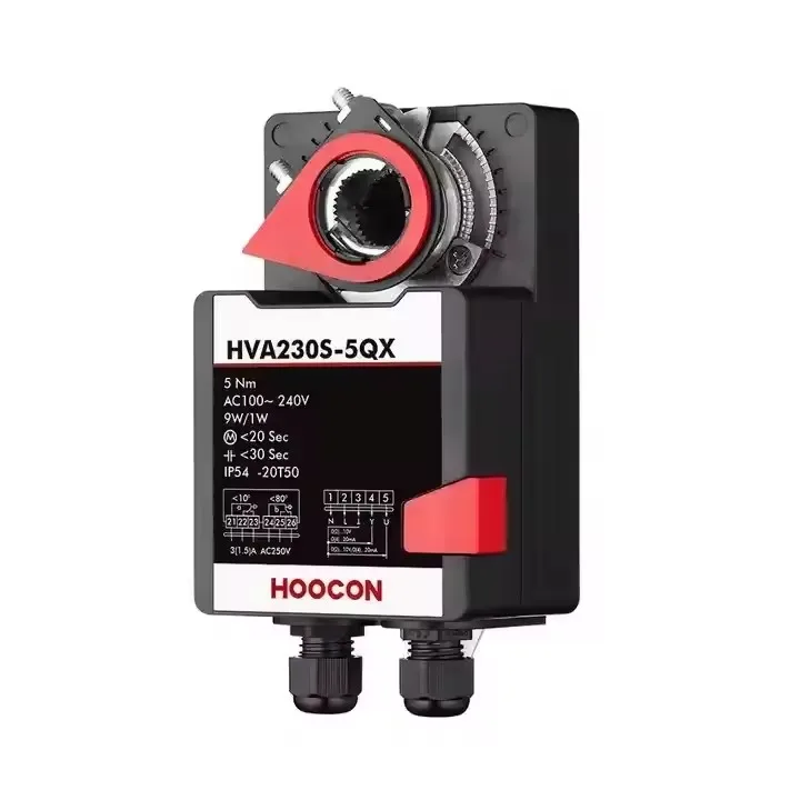 5NM Electric Fail-safe Damper Actuator ON-OFF Air Damper Actuator For HVAC System