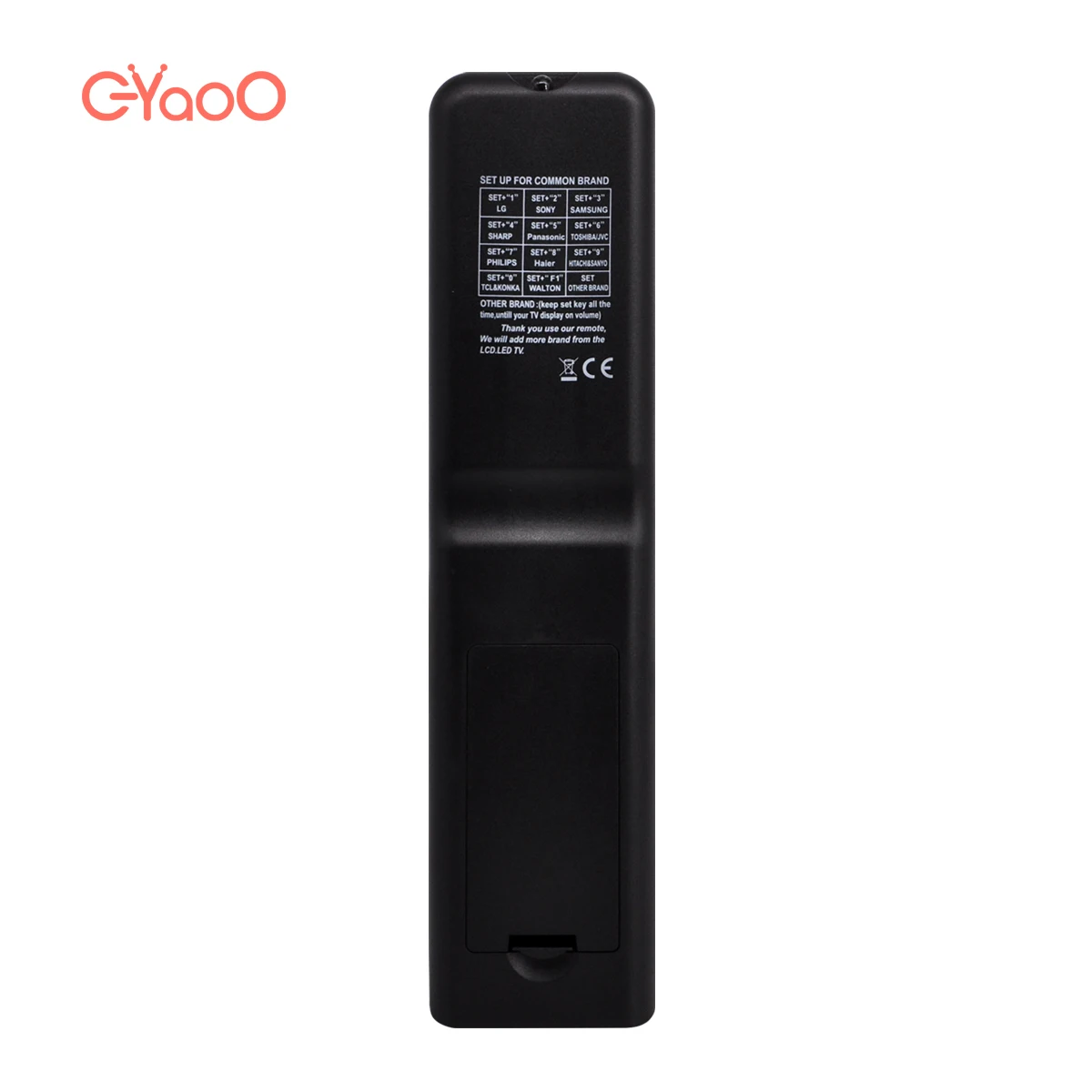 HUAYU RM-L1210+F PRO TV Controller Wireless Functions LED LCD Universal TV Remote Control