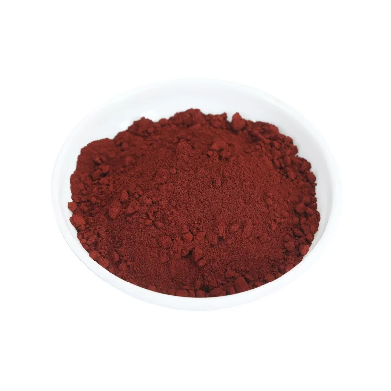 Production of high quality red brick with 120 synthetic iron oxide red inorganic pigment Fe2O3 powder in various colors