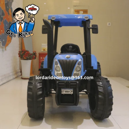 Wholesale 12V electric ride on toy tractor electric for kids to ride electric carros electric kids electric