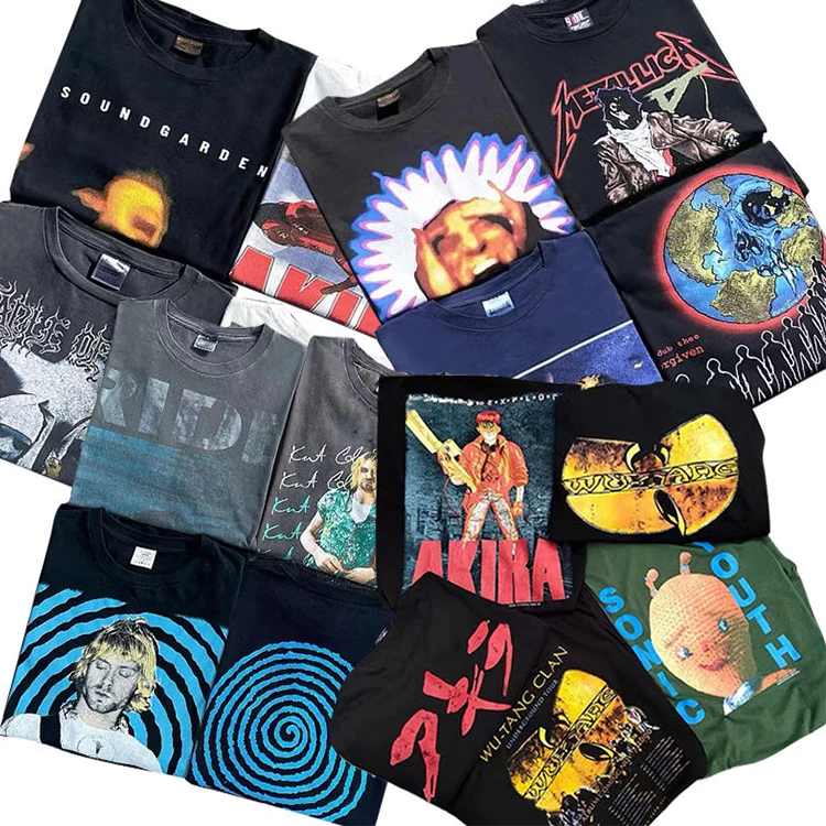 Custom Design Graphic tee Acid Wash t Shirt Heavyweight Premium Screen Printing Streetwear t-shirt Vintage Sublimation t-shirts