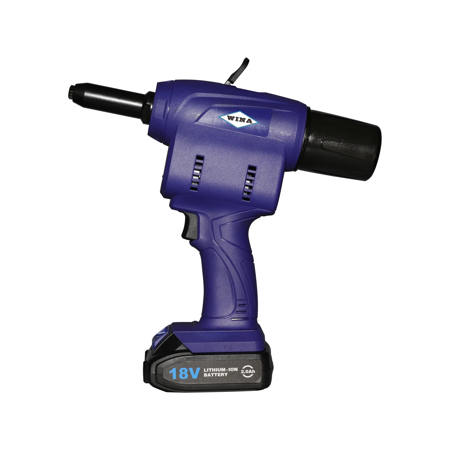 
Top quality pneumatic fasteners handheld air Li-ion battery blind rivet gun High torque riveting tool 