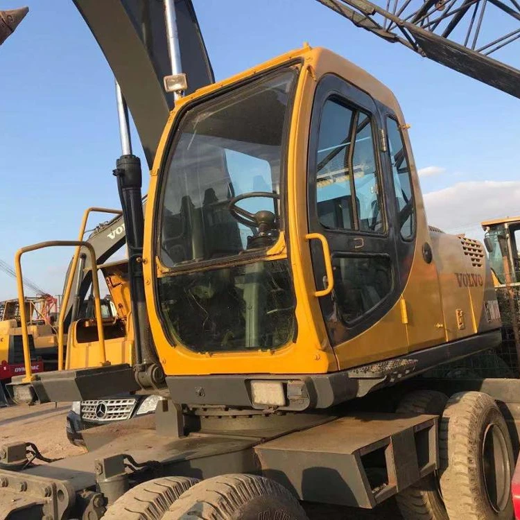 Used VOLVO EW170 Wheel excavator in good condition