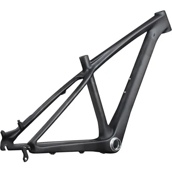 bicycle frame for mountain bikes kids carbon bike frame 26er 3K Weave Carbon Mountain Bicycle Frame 14inch Children Teenagers