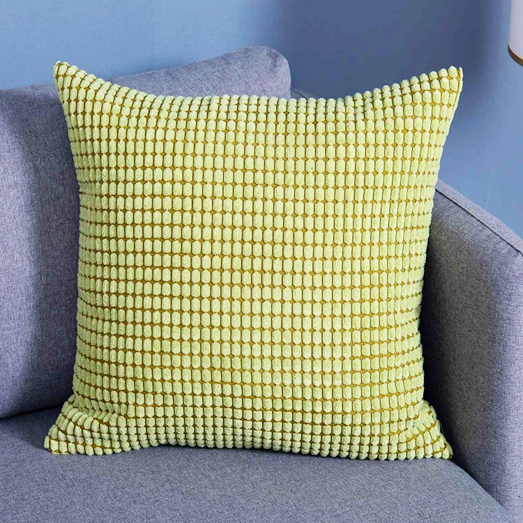 Интенсивная плюшевая подушка с зернистой поверхностью для наклона наволочки