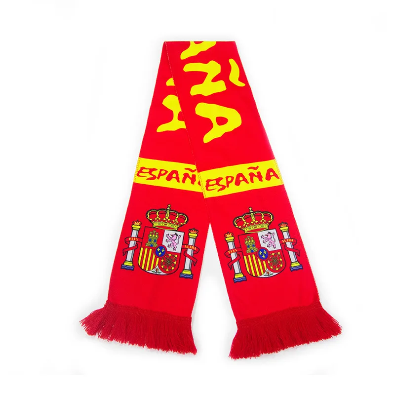 Best Selling Sports Soccer Team Fan Scarf Custom Acrylic Knitted Jacquard Football Scarf (1600574676643)