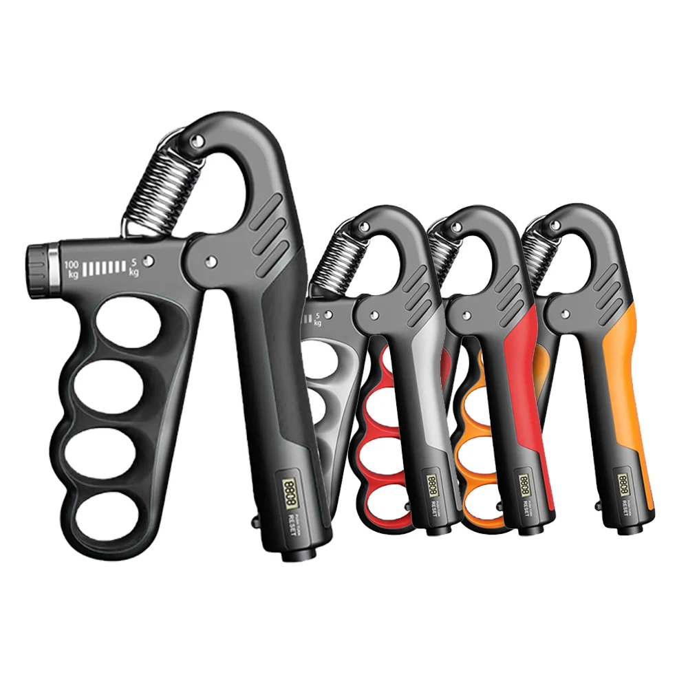 Macyo Hand Gripper 5-100KGS Adjustable Resistance Exercise Hand Grip Strength Hand Training