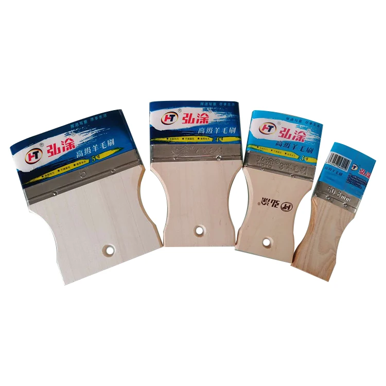 HOTO branded high quality natural boars hair wooden bouldering brush climbing and crush rock climbing brushes