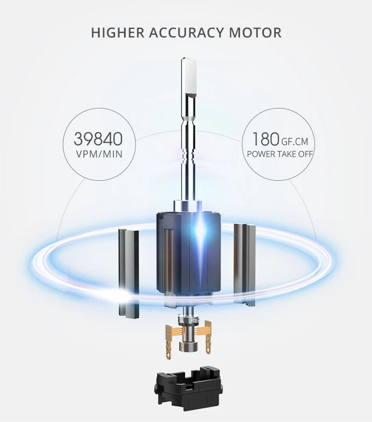 Or-Care Portable Whitening Sonic Electrical Rechargeable Toothbrush with Wireless Charger