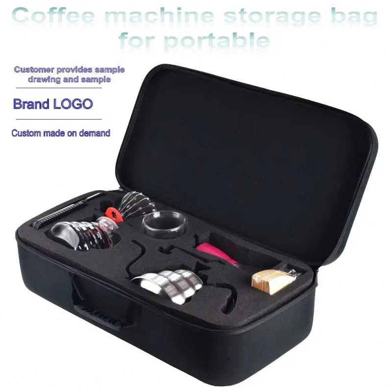 Professional Precision Instrument Manufacturers Custom Sponge Inner Protection Custom Storage Coffee Machine EVA Microscope Case
