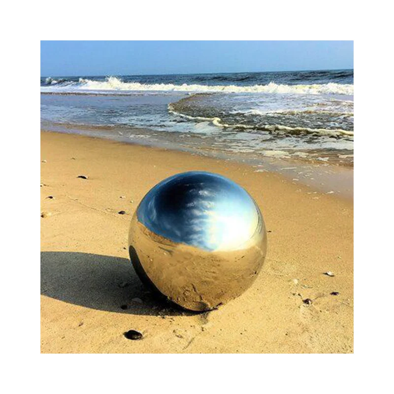 Globe Stainless Steel Large Hollow Railing Balls Decoration Metal Sphere