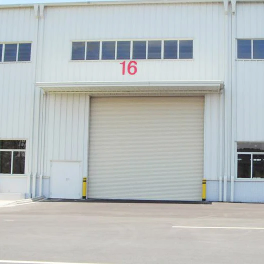 Electric Vertical Roller Shutter Automatic Aluminum Roll Up Door With Tube Motor