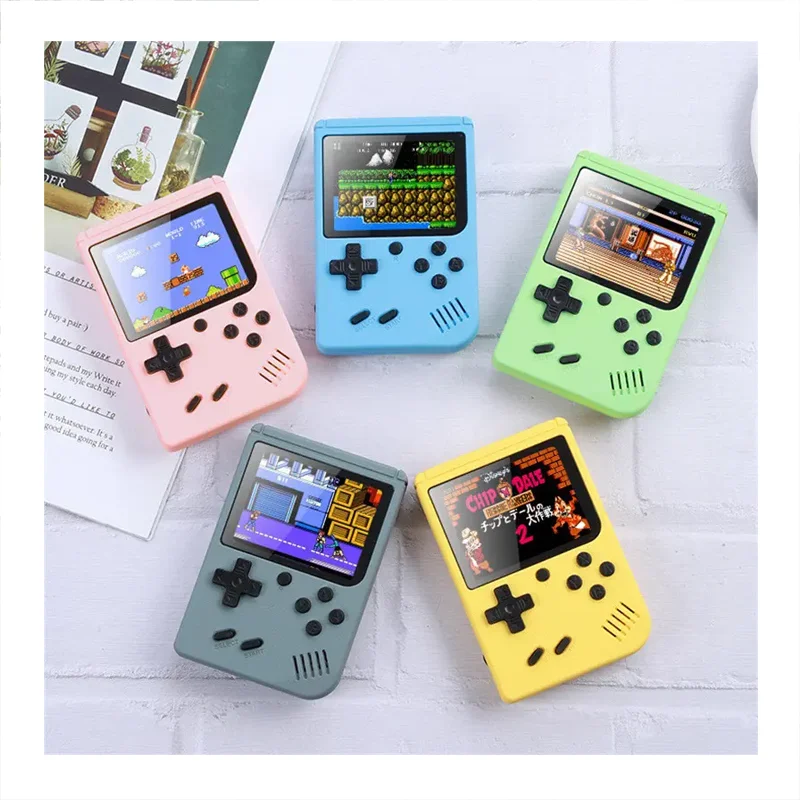 800 в 1 игры мини Портативная Ретро видеоконсоль портативная игровая приставка для мальчиков 2023 3 0 дюймов цветной ЖК-экран игровой плеер подарок мальчику