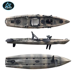 2021 New Designed 12ft foot pedal drive kayak fishing kayak UBP-K11