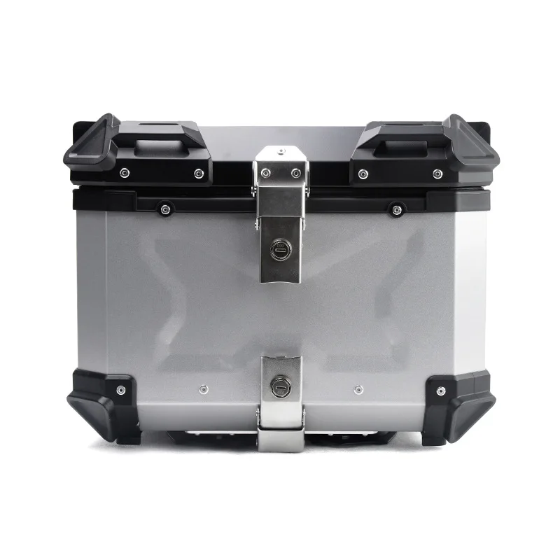Motorcycle box lock software download set top motorcycle top box rear trunk luggage box aluminium