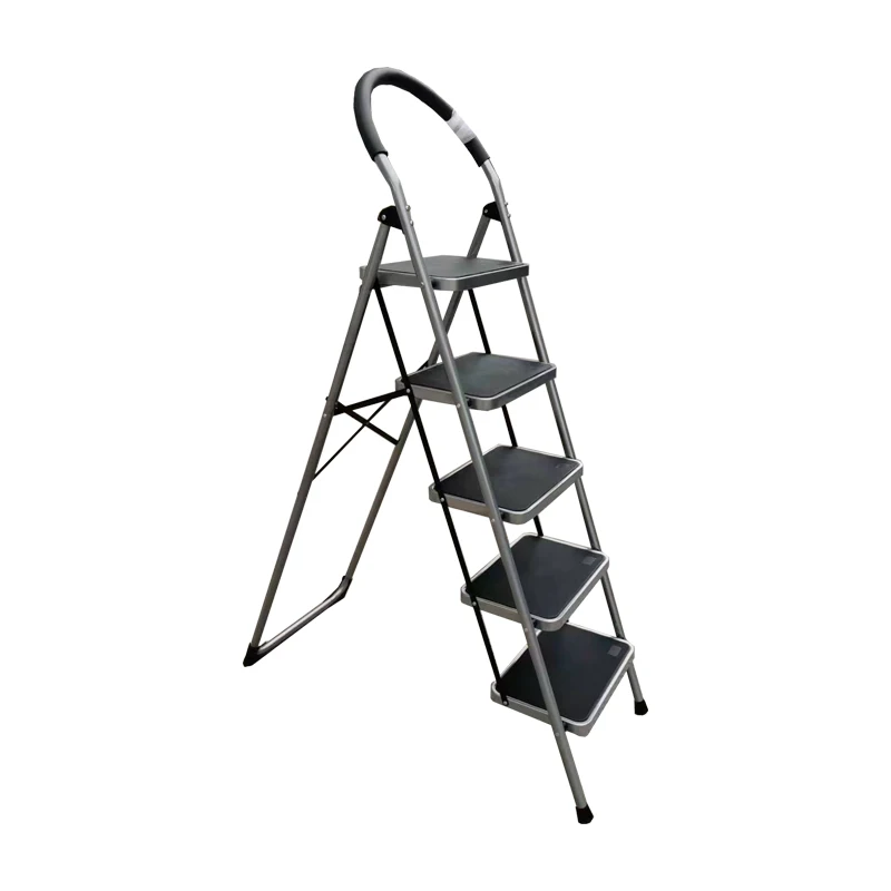 WEIKEN High Qualtity Escalera Warehouse Ladder for Household Kitchen Climbing Stair ladders Steel Material Step Ladder Retract