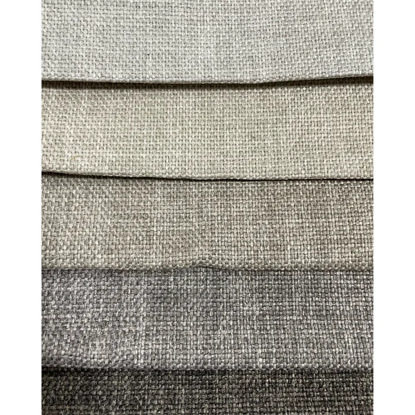Wholesale Heavyweight 350 GSM Faux Linen Material Hemp Linen Fabrics Meter Linen Fabric For Furniture
