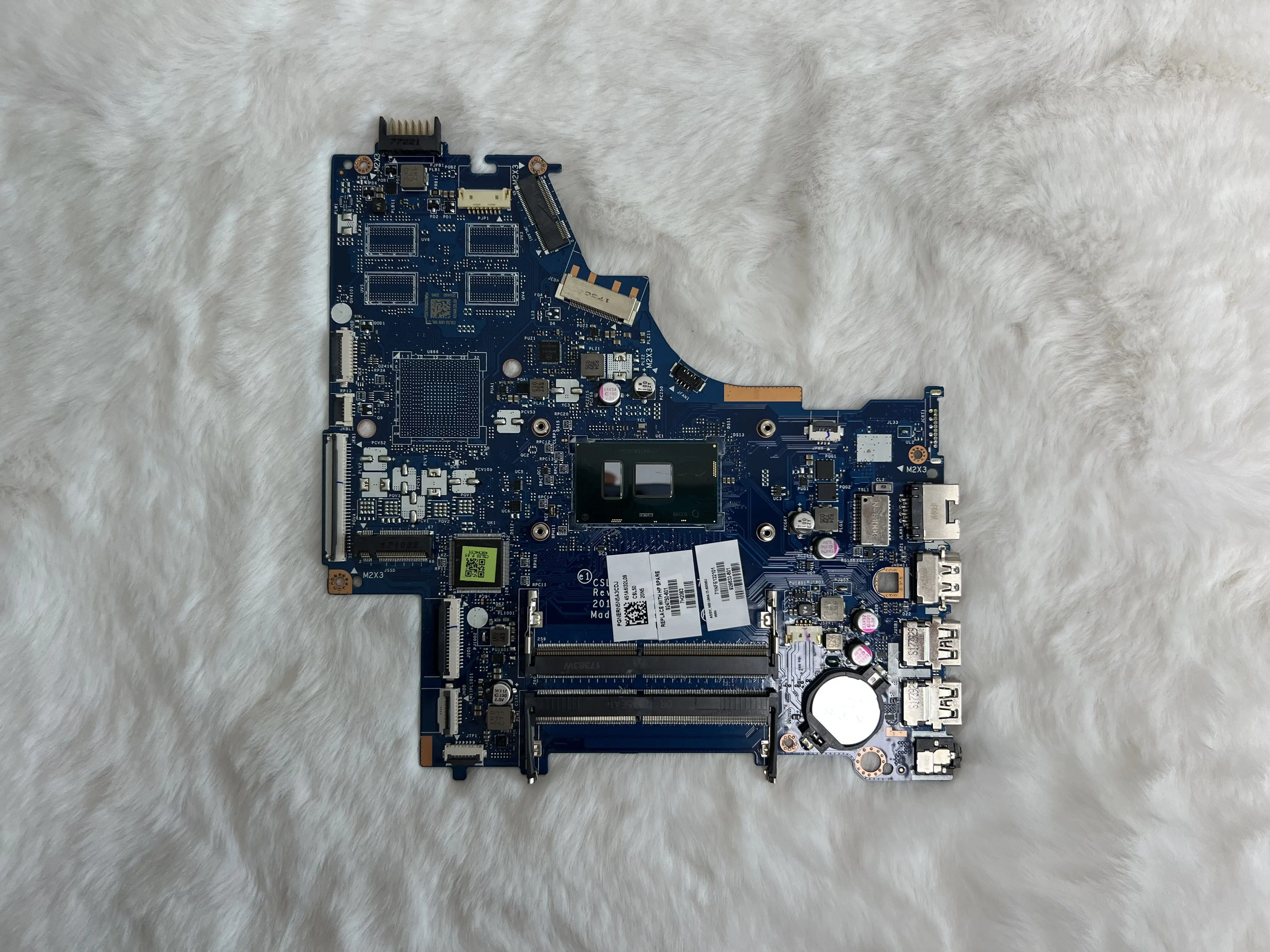 Оптовая Продажа с завода микросхем Intel DDR4 16 ГБ оперативной памяти I3-6006U процессор LA-E791P HP системная плата для компьютера со встроенной видеокартой