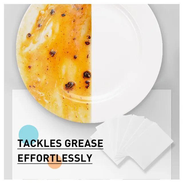 OEM/ODM Eco Friendly Dishwasher Sheet Laundry Clean Detergent Sheets for Household