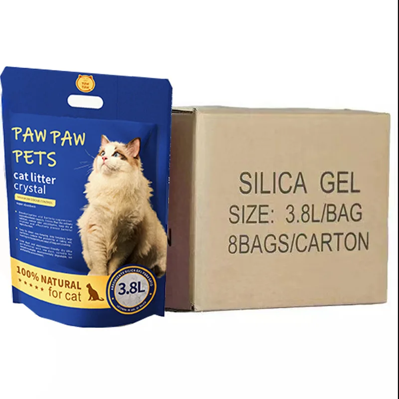 Manufacturer crystal cat litter Wholesale Toilet Deodorant Silica Gel Crystal Cat Litter