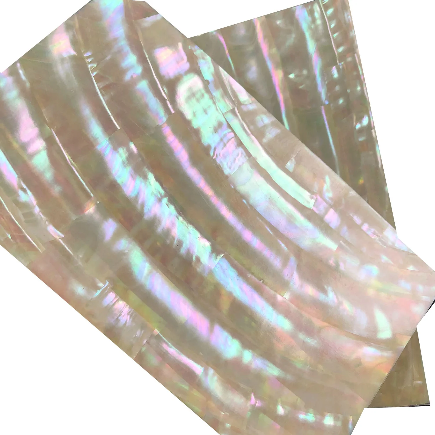 XE-014 Veneer Abalone Sheets  Natural Shell Paper  Luminous Snails  For Art Craft Furniture Counter Top Home Decoration