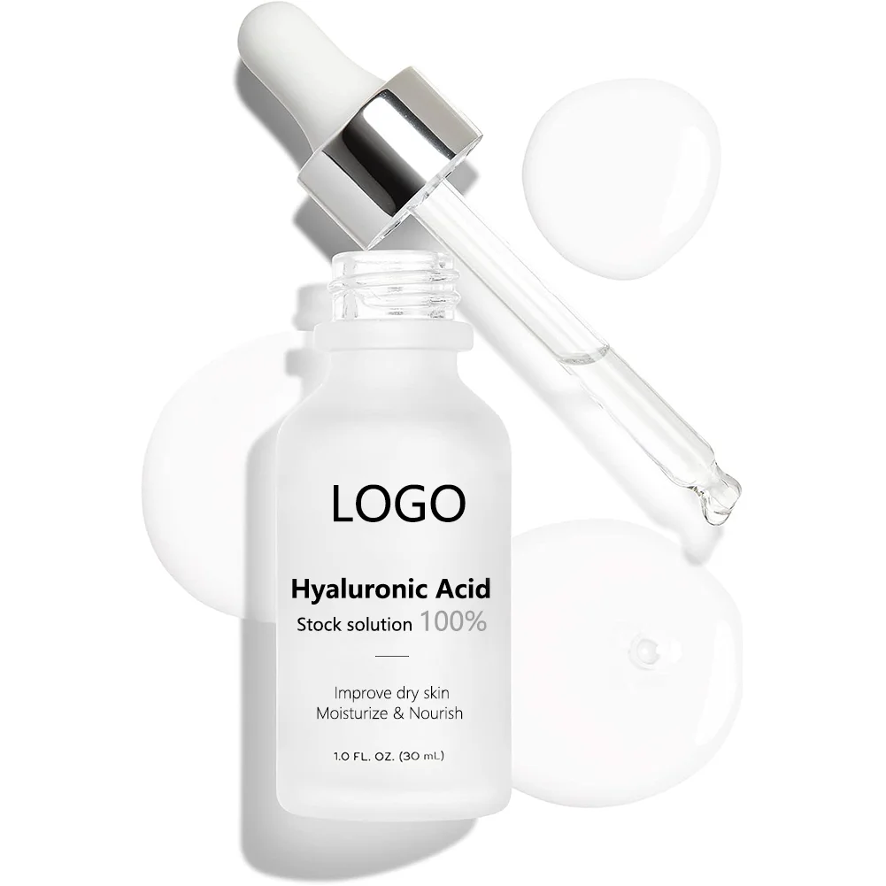 Factory Direct 30ml Hyaluronic Acid Facial Serum Deeply Moisturizes and Improves Skin Whitening 100% Pure Hyaluronic Acid