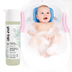 For Baby 2-In-1 Cleansing Shampoo + Body Wash Gentle Clean Tear-Free Formula Custom Private Label
