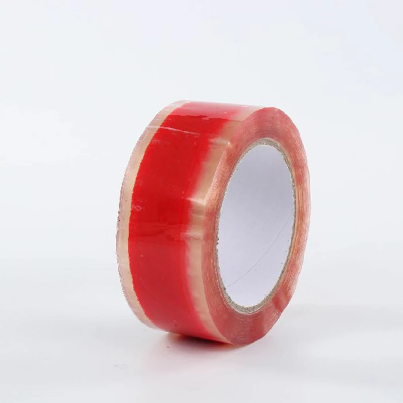 Sticker Printing Personalised Opp Jumbo Roll Brown Color Clear Bopp Customizable Logo Printed Packing Tape