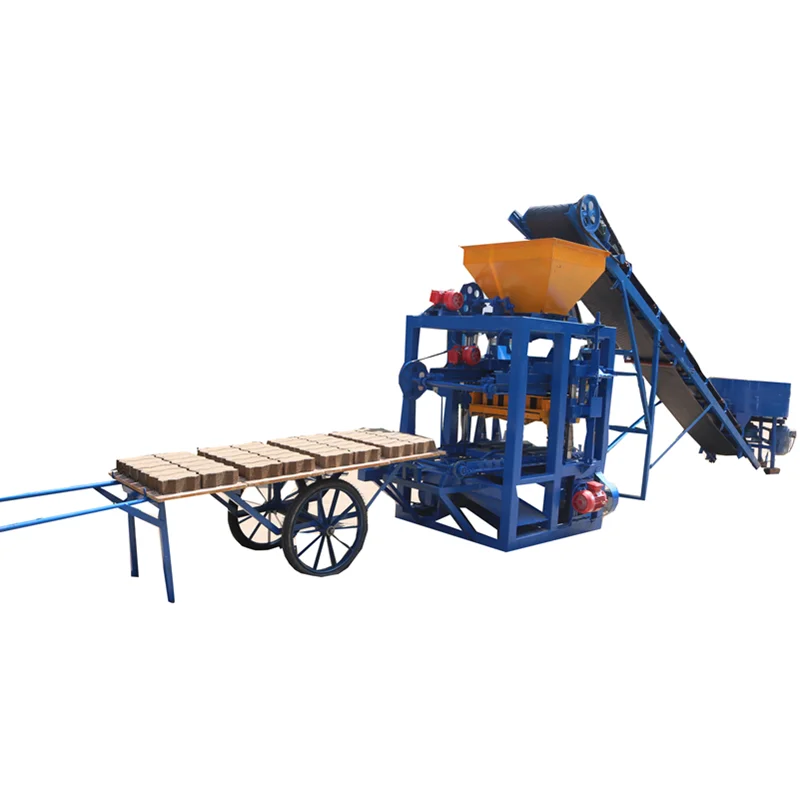 QT4 24B машина для изготовления бетонных столпов Moule Pave Mesin Karung Briq Fabrica De Ladrillo Brikes производства 13 45 кВт