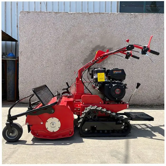 Factory wholesale garden agriculture hand push small flail mower tractor mower lawn custom iron manual grass cutting machine
