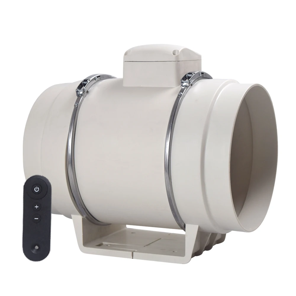 Custom Wireless Control Low Noise Chess Room Fan Oblique Flow Blade Can Be Operated in Wet Environment