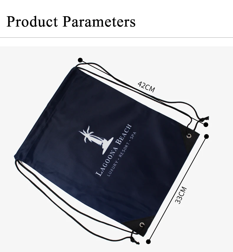 Premium Double Stitching Drawstring Closure Large Travel Laundry Bag Large Capacity Multi Purposes Bulk Heavy Duty Laundry Bag