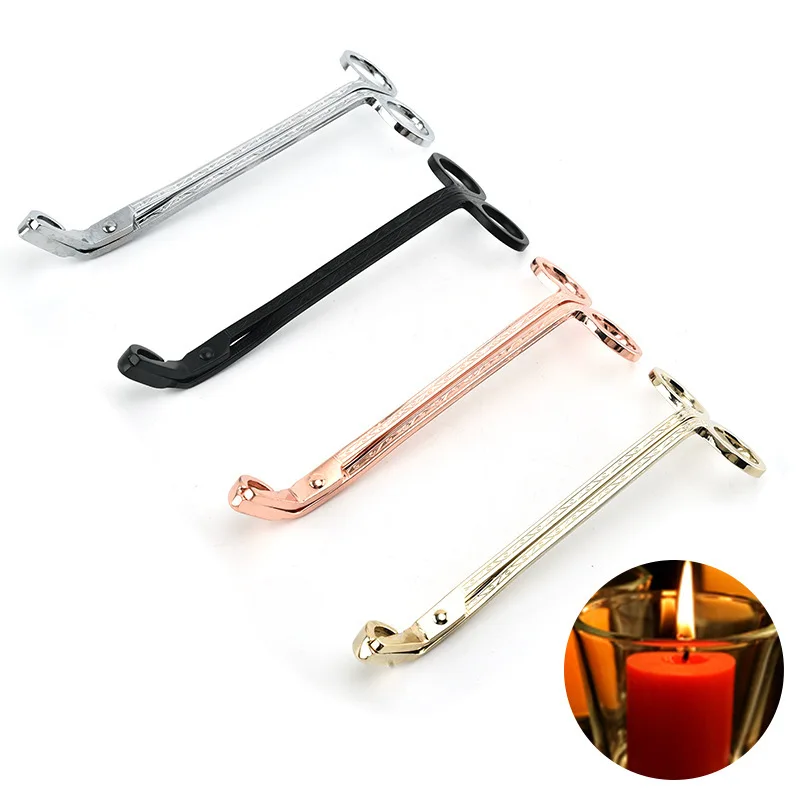 DIY candle fittings  extinguishing shears wick trim candle shears candle matte black