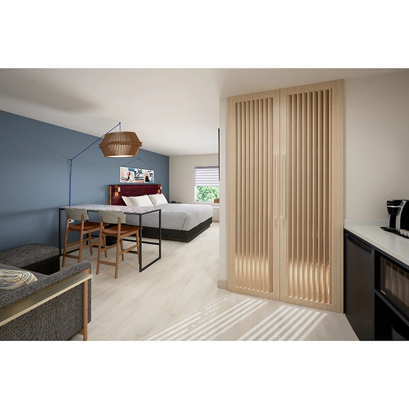 IHG Atwell Suites 2022 custom hotel modern bedroom set furniture china hotel furniture factory