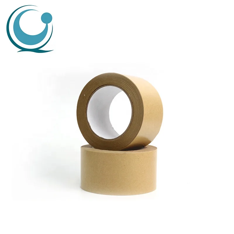 Brown Paper Carton Sealing Gummed Kraft Print Tape