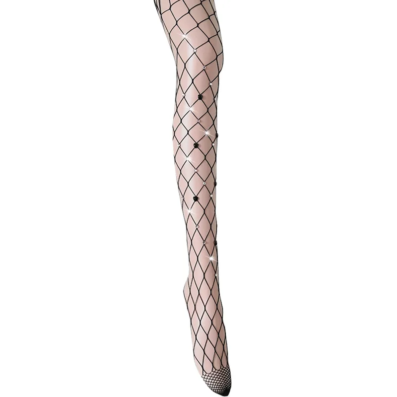 dance fishnets red glitter high quality sexy tight body stocking dance pantyhose