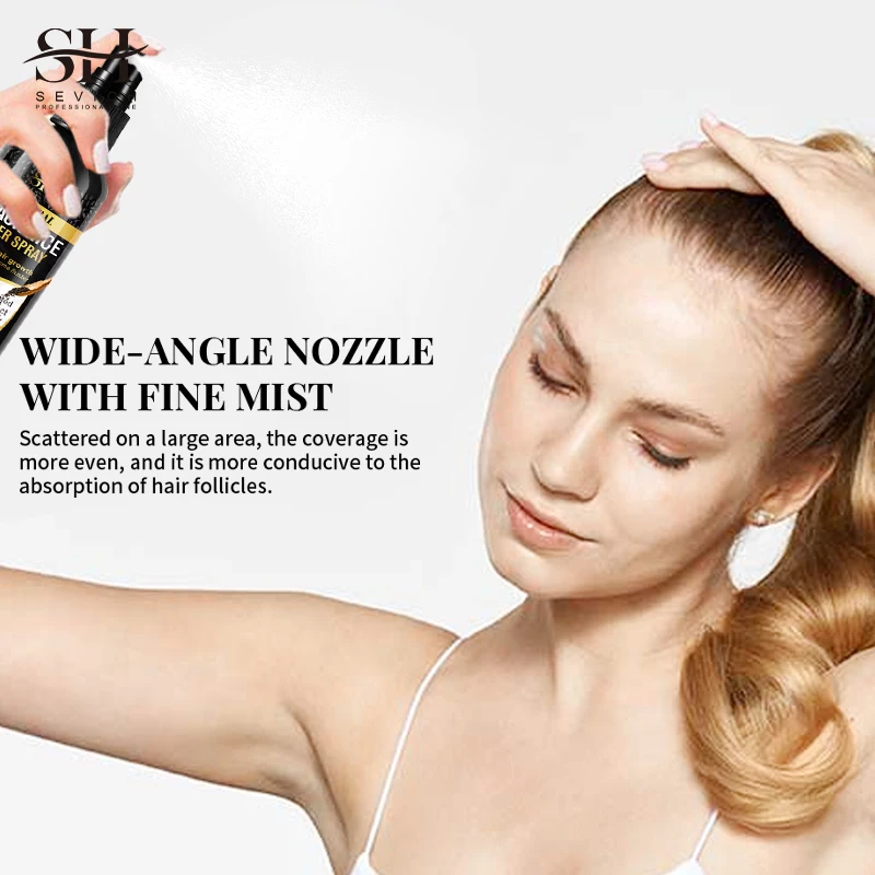 High-Quality Black Rice Water for Hair Growth Serum Leave in Hair Growth Spray for Longer, Thicker, Fuller Hair