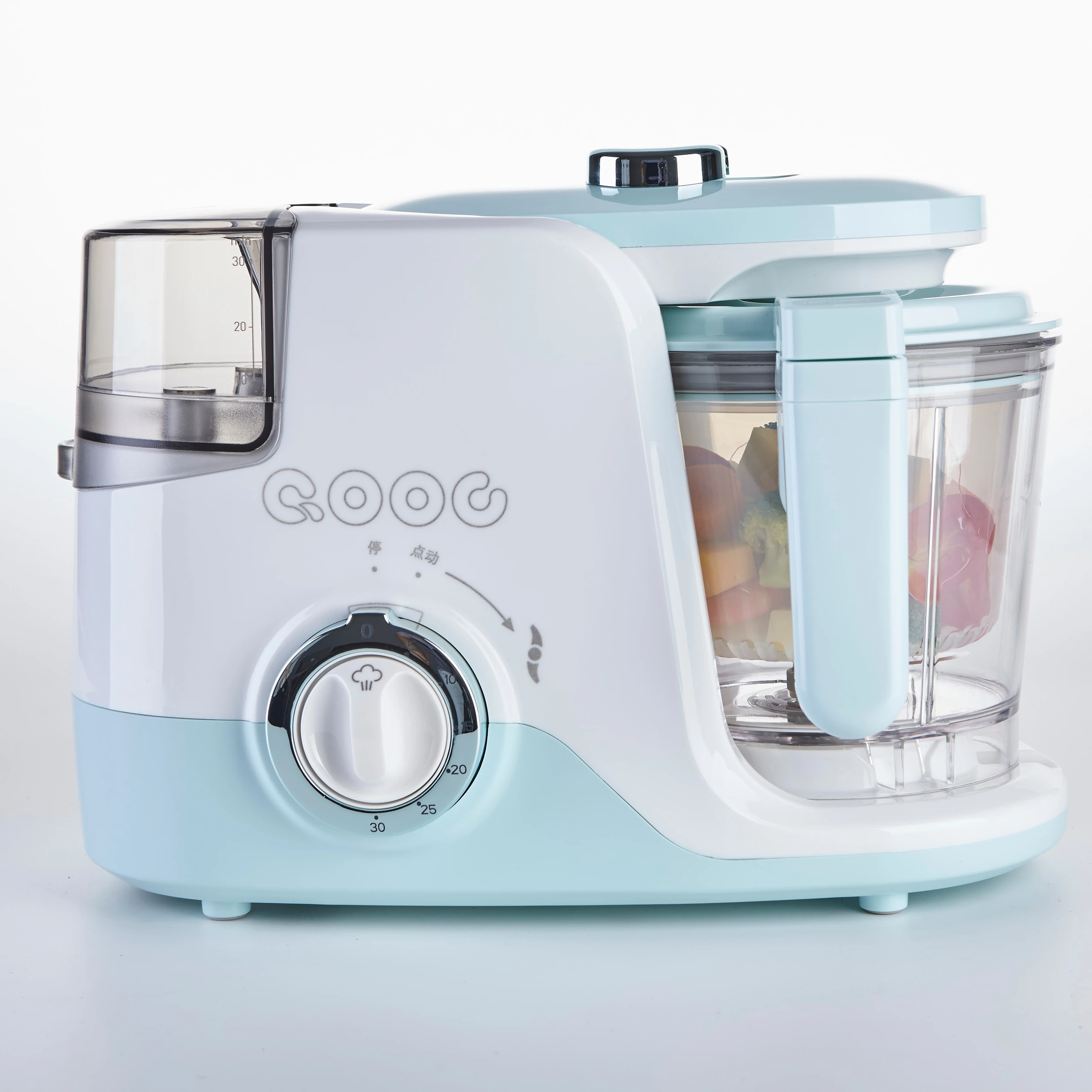 Multifunction Food Processor With Blender, Food Processor with defrost and sterilizing, Manual Food Processor
