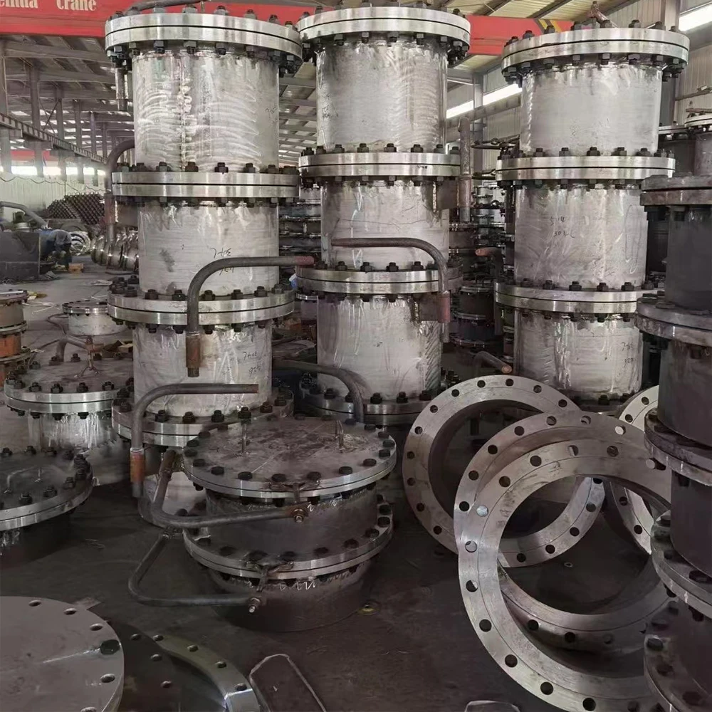 Hot sale stainless steel forged seamless rolling ring precision hot forging big size coupling coupler forged flange shafts