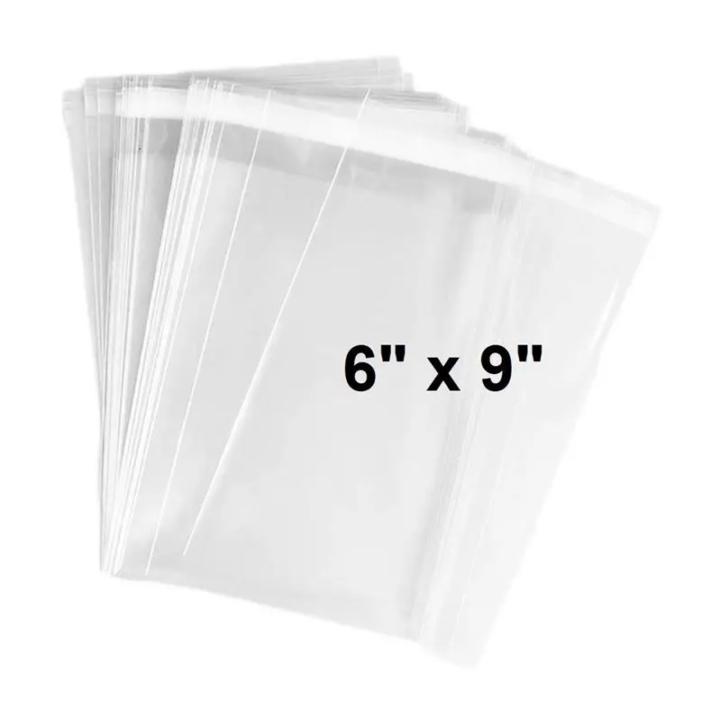 400 шт. прозрачные одноразовые целлофановые пакеты 3x5 4x6 5x7