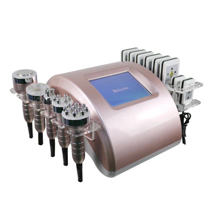 2022 Hottest cavitation rf lipolaser  6 in 1 lipolaser cavitation rf slimming beauty equipment
