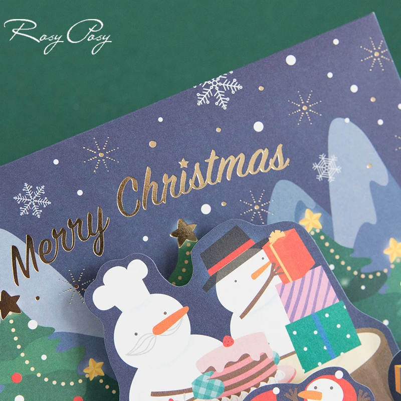 
Simple 3D Christmas Cards 