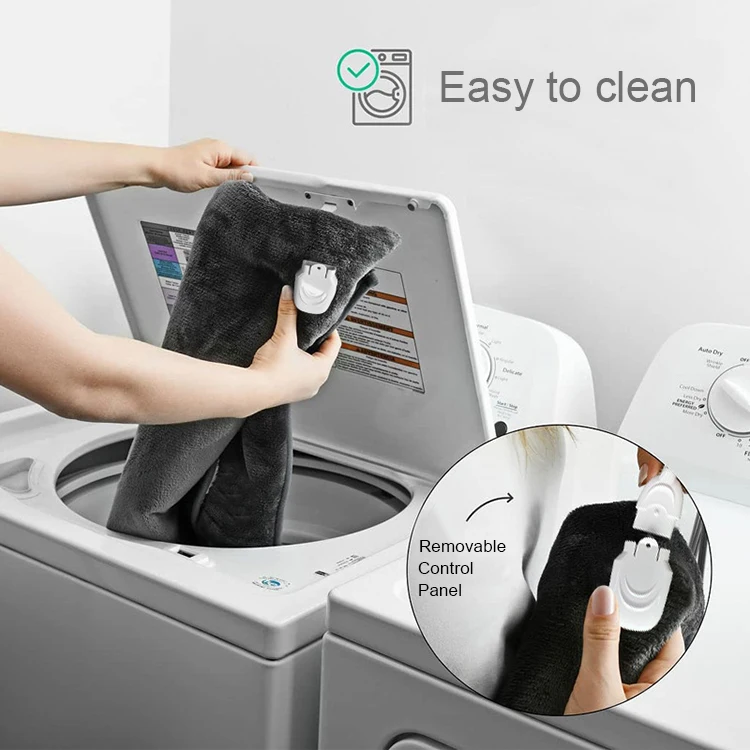 110V 65W Home Single Infrared Physiotherapy Electric Foot Heating Pad for Winter