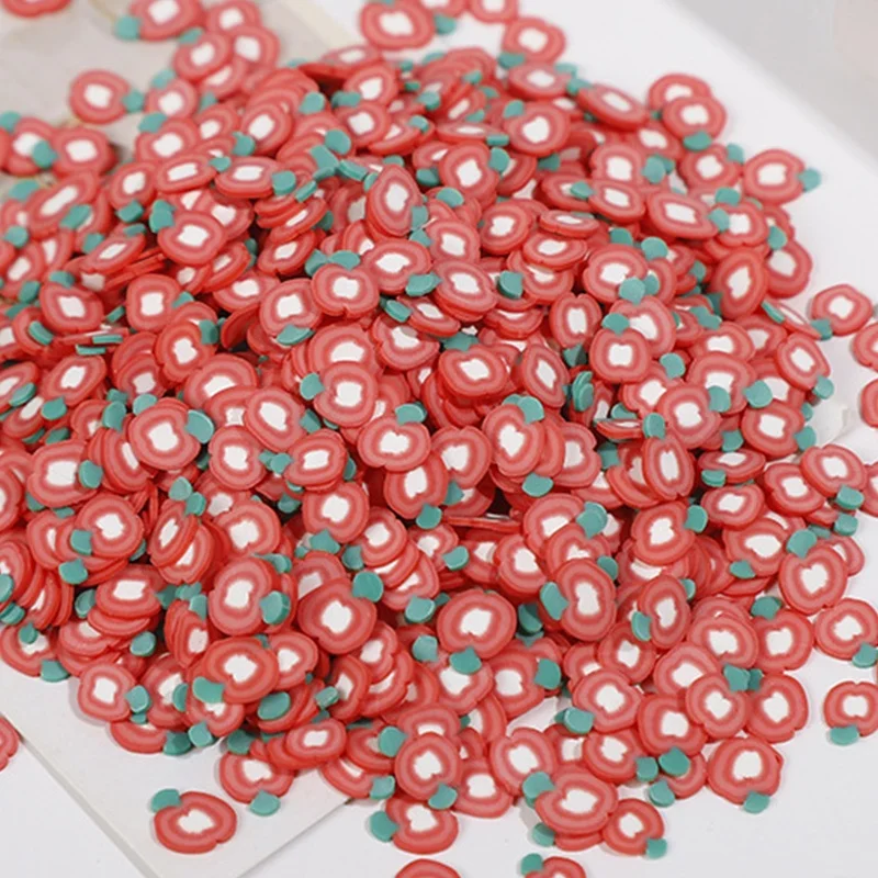 Cute Hot Selling Colorful Polymer Clay Sprinkles For Slime Crafts Making