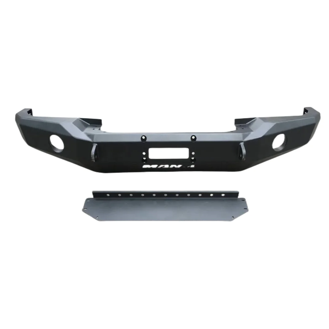 MUSUHA For Toyota Land Cruiser LC80  LC4500 MAN Flat Front Bumper 4X4 Pickup Accessories Upgrade parts