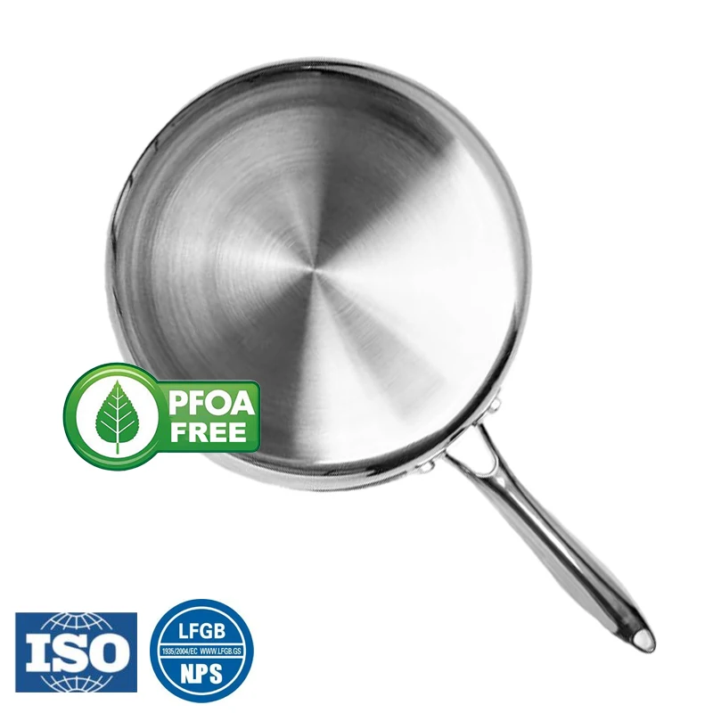 13 pc Hex Clad Hybrid Cookware Set w/ Lids Stainless Steel Wok Kitchenware 3-ply Stainless Steel Honeycomb Non Stick Wok Pans