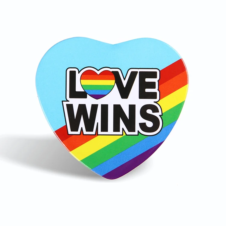 Factory Custom Design Logo Badges Printed Tin Button Badge Magnet Button Badges